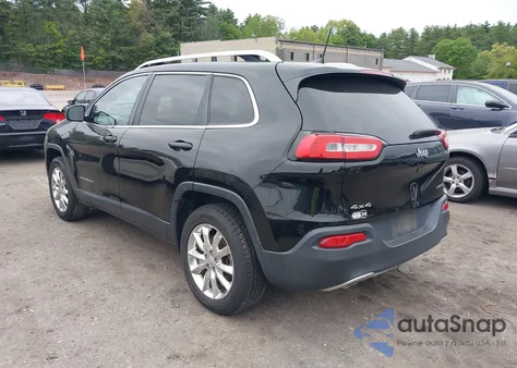 2017 Jeep Cherokee Limited 4X4 from USA, damaged, VIN 1C4PJMDB7HW636731